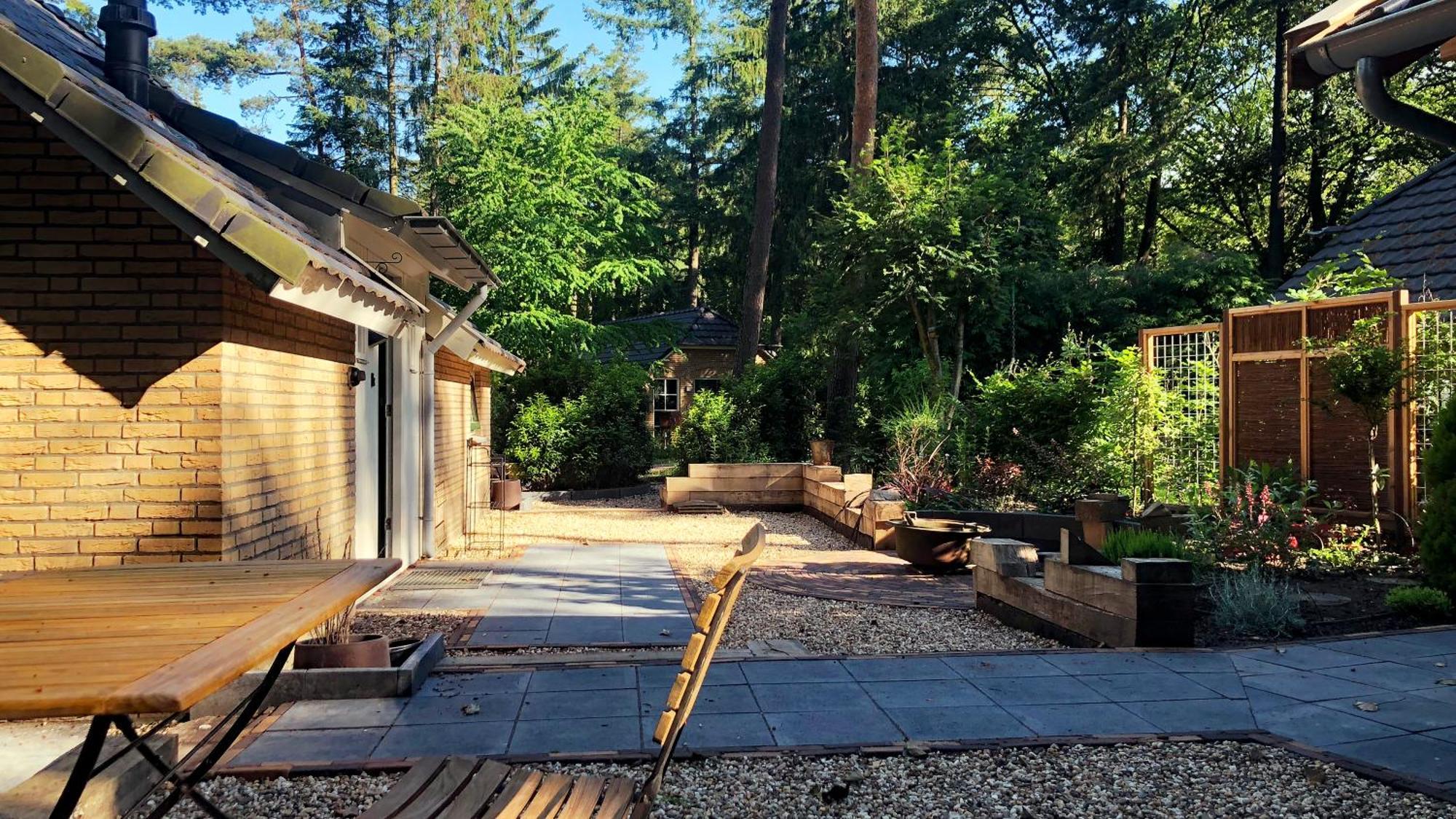 Veluwe Vakantiehuis - Bosuil Lodge Lunteren Bagian luar foto