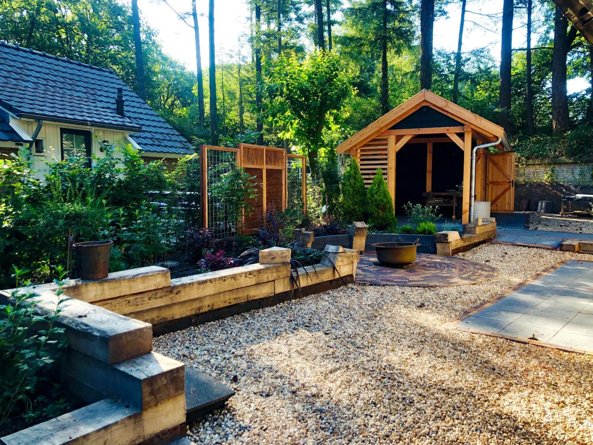 Veluwe Vakantiehuis - Bosuil Lodge Lunteren Bagian luar foto